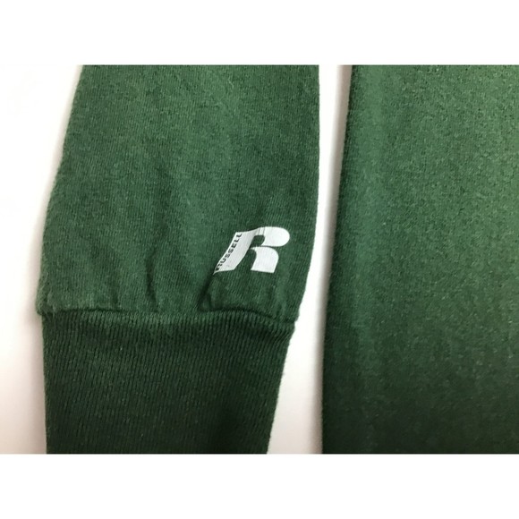 FAMU Florida A&M University Russell Athletics Boy's Green Long Sleeved Tshirt 8M - Picture 4 of 6